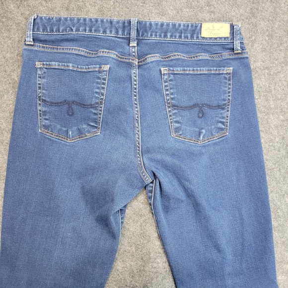 Lucky Brand Jeans Womens 12 Medium Wash Stretch Slim Fit Americana Classic Denim - Picture 4 of 12